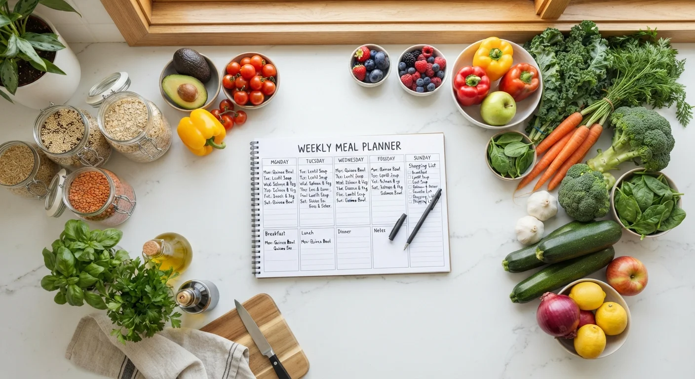 A Weekly Meal Planning Checklist for More Consistent, Balanced Eating