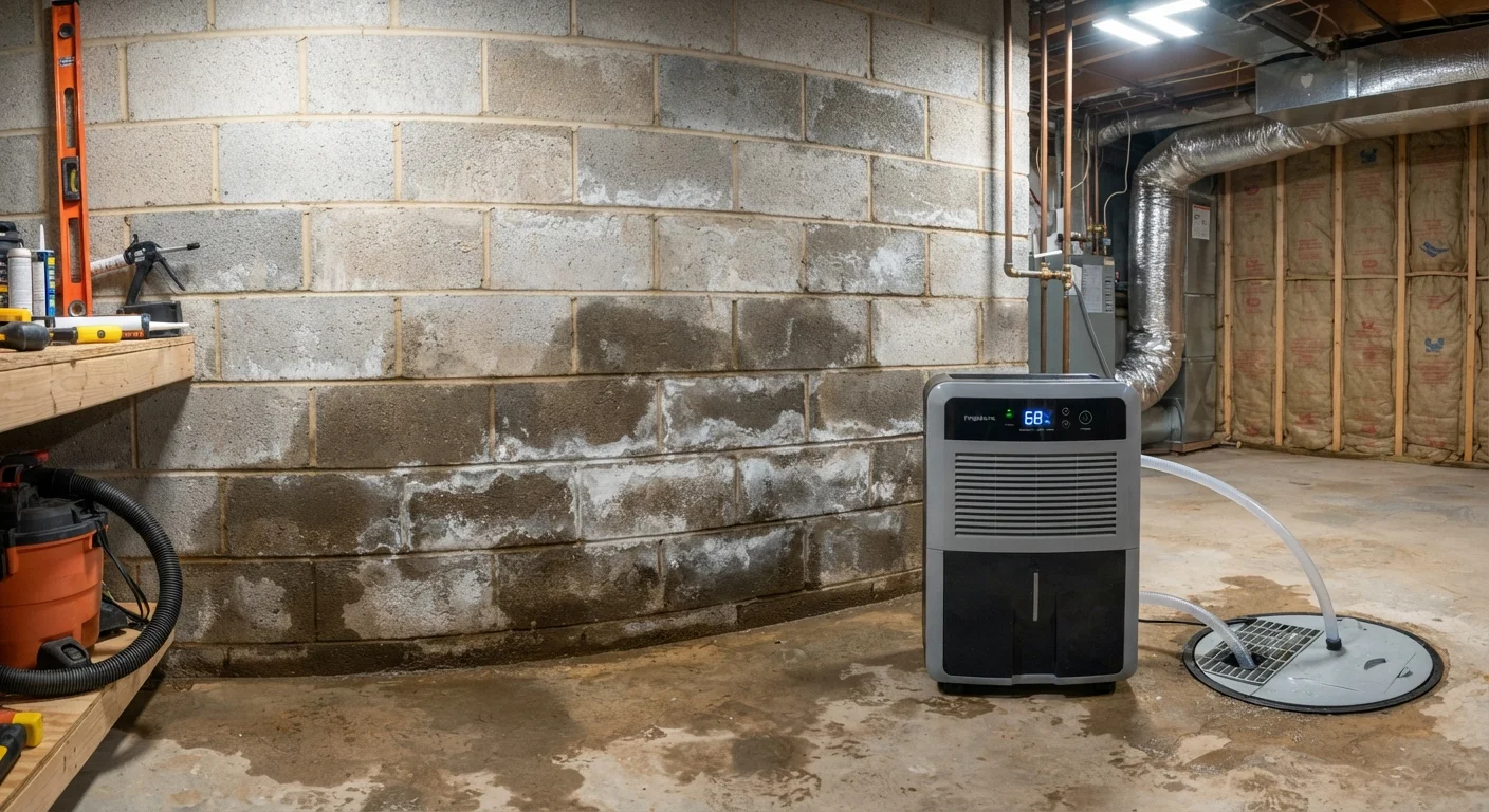 Basement Moisture Control: What Actually Works