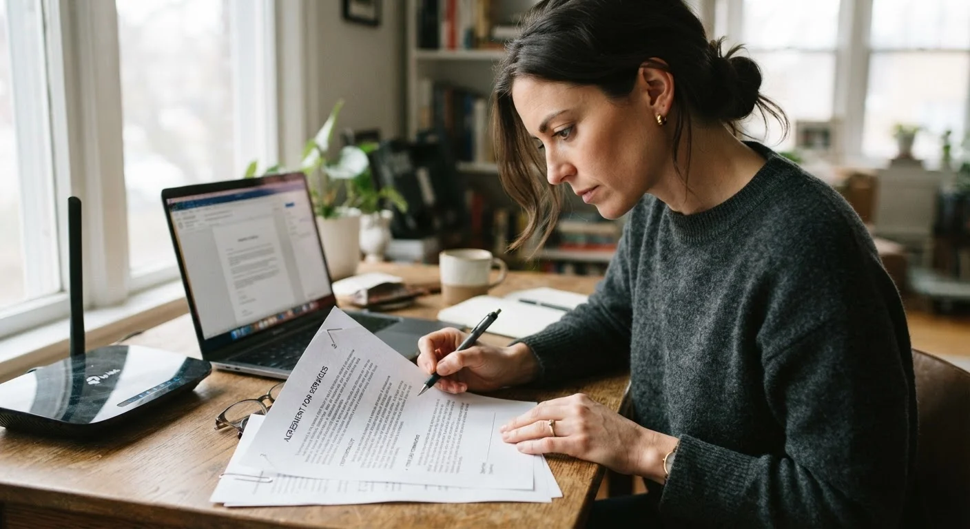 Before You Sign an Internet Service Contract: A Readiness Checklist