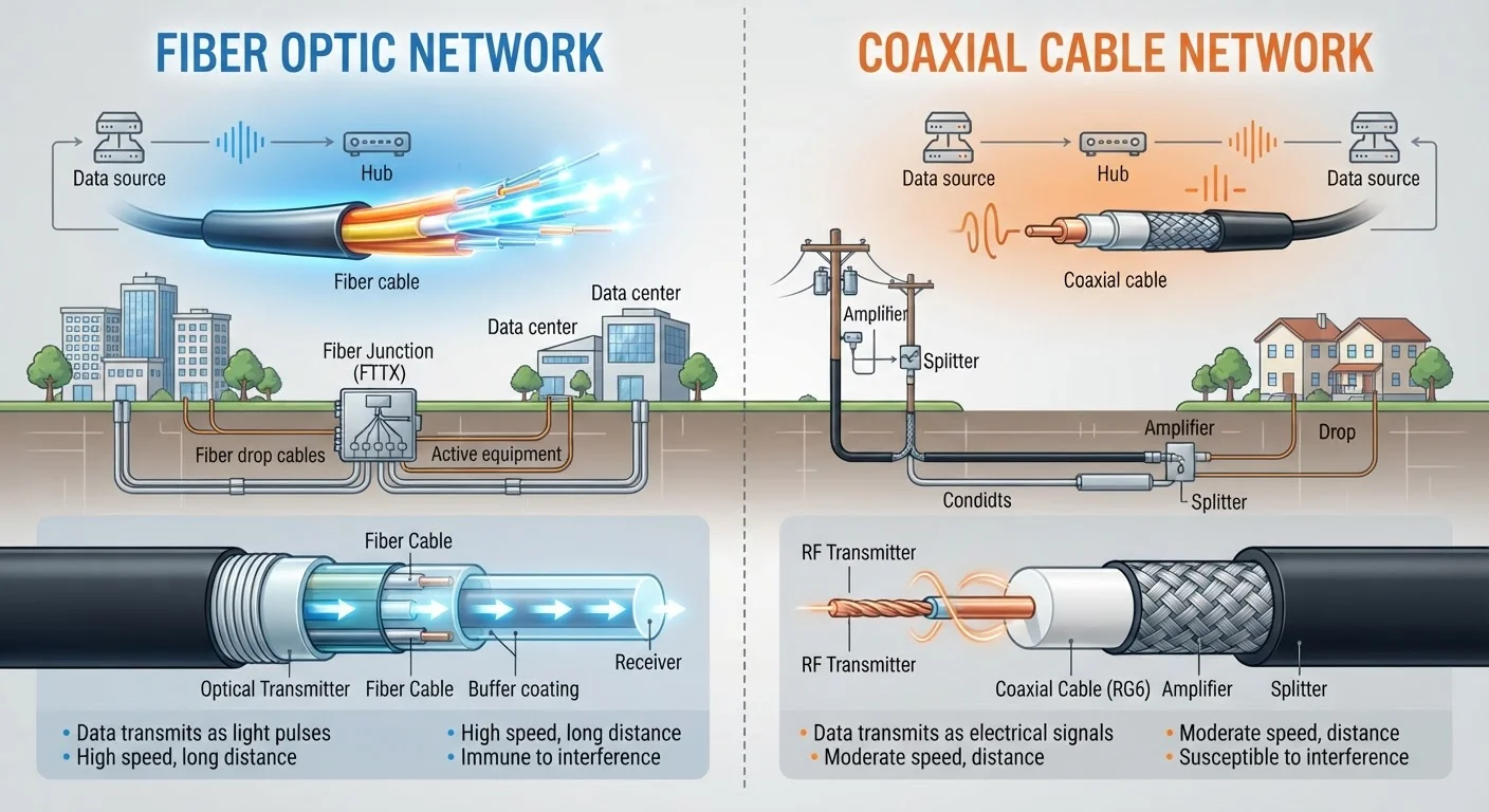 Fiber vs. Cable Internet: Weighing the Trade-offs for Home Use