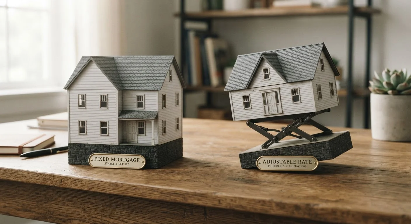 Fixed-Rate vs. Adjustable-Rate Mortgages: How the Two Loan Structures Differ