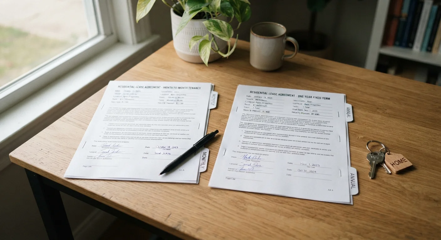 Month-to-Month vs. Fixed-Term Lease: Which Arrangement Suits Your Situation?