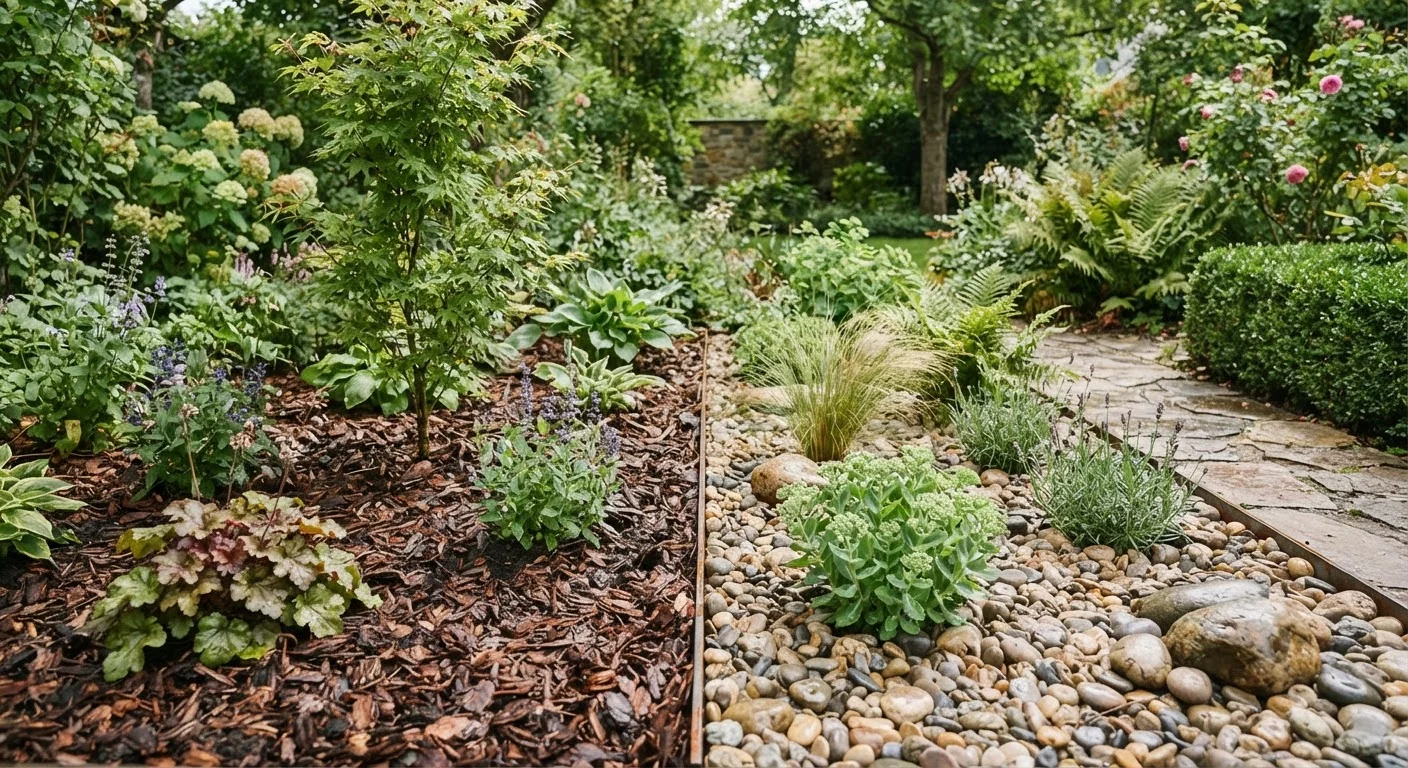 Mulch vs. Gravel: Choosing the Right Ground Cover for Your Beds