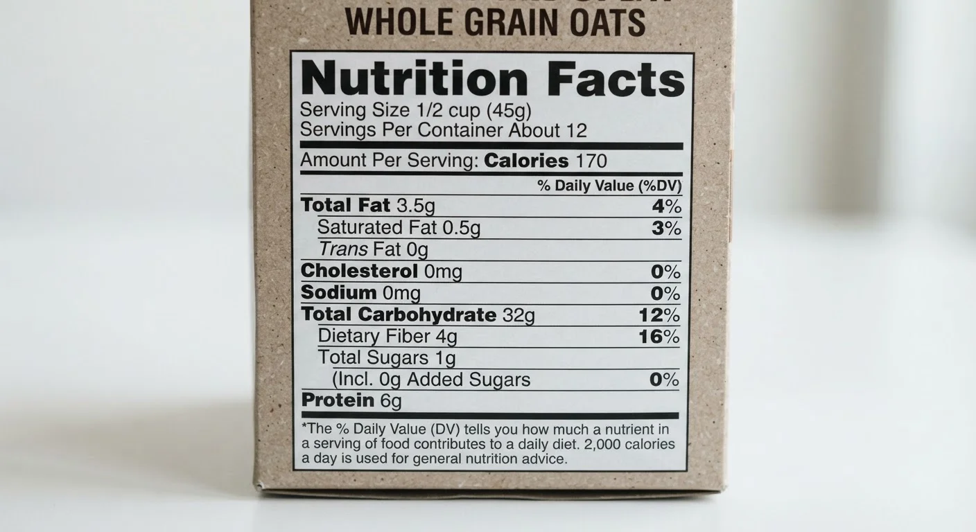 Nutrition Labels Unpacked: Reading the Numbers That Actually Matter