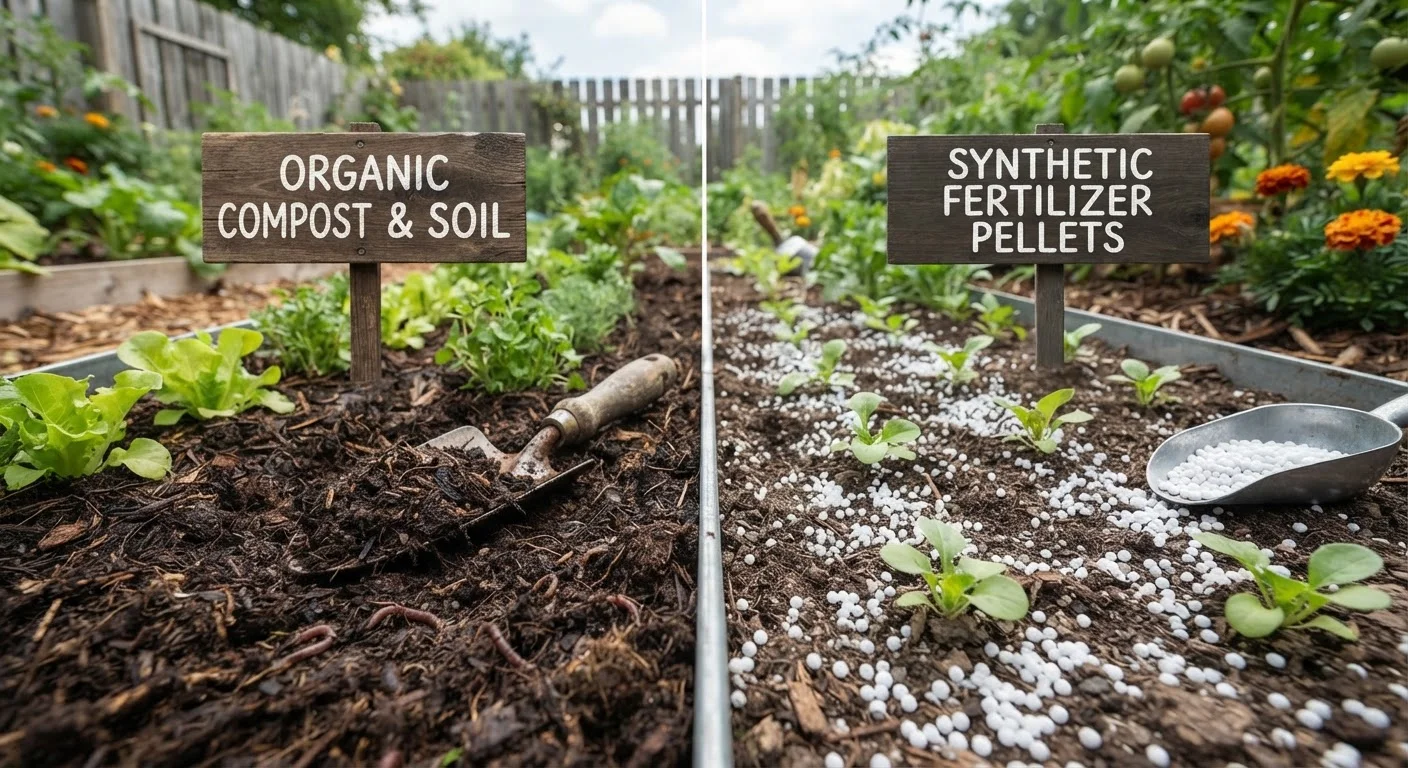 Organic vs. Synthetic Fertilizers: How Each Feeds Your Soil