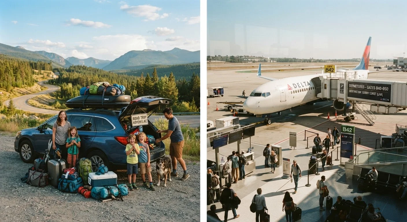 Road Trip vs. Fly-and-Stay: Choosing the Right Format for Your Vacation