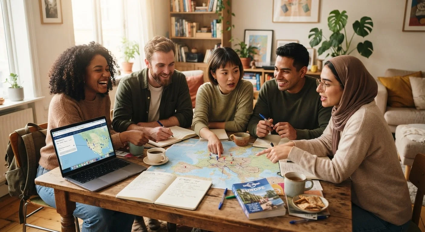 Traveling with Different Planning Styles in the Same Group