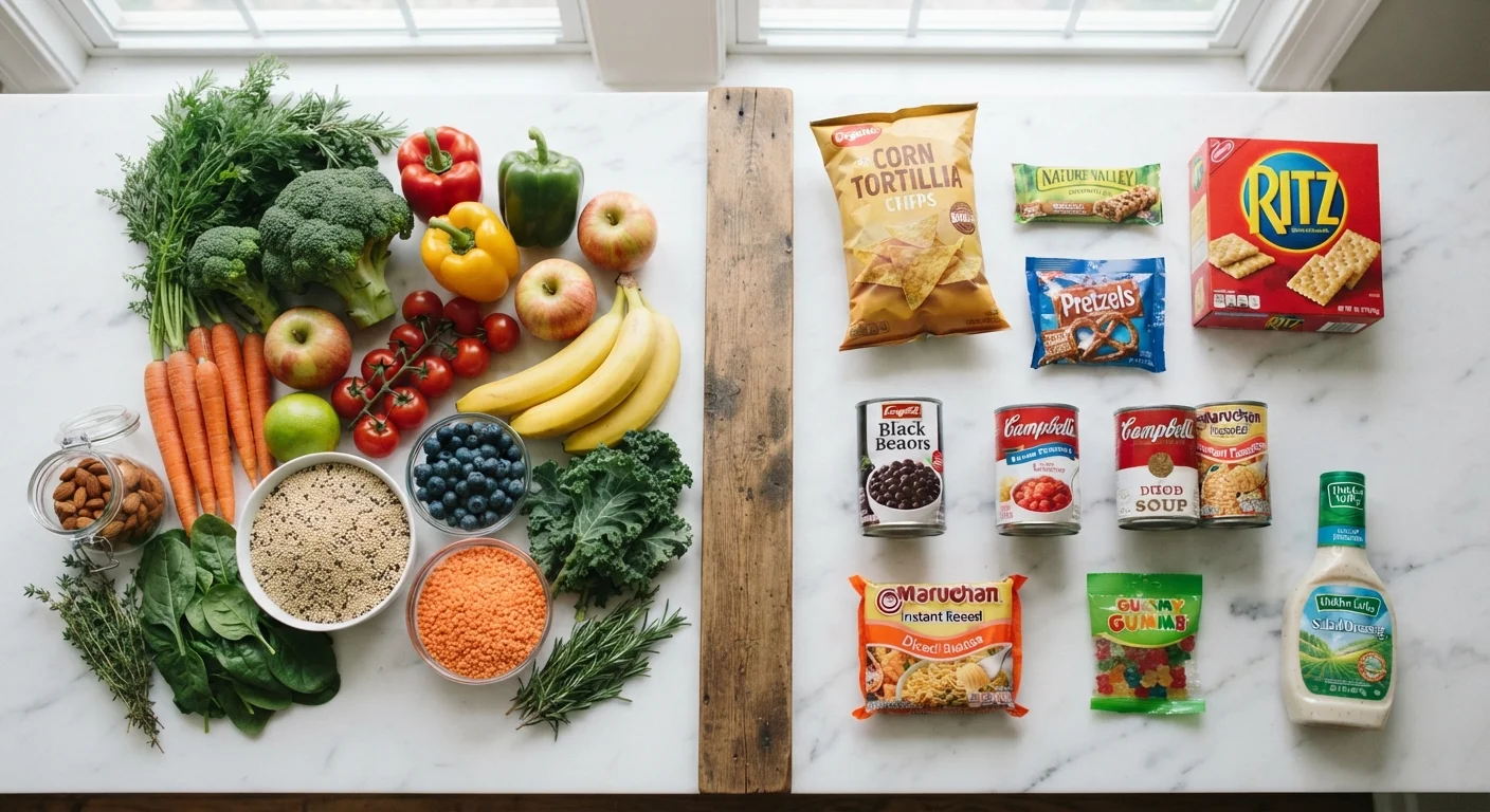 Whole Foods vs. Processed Foods: Understanding the Real Differences